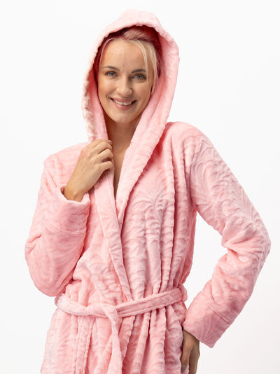 MIĘKKI ELEGANCKI DAMSKI SZLAFROK