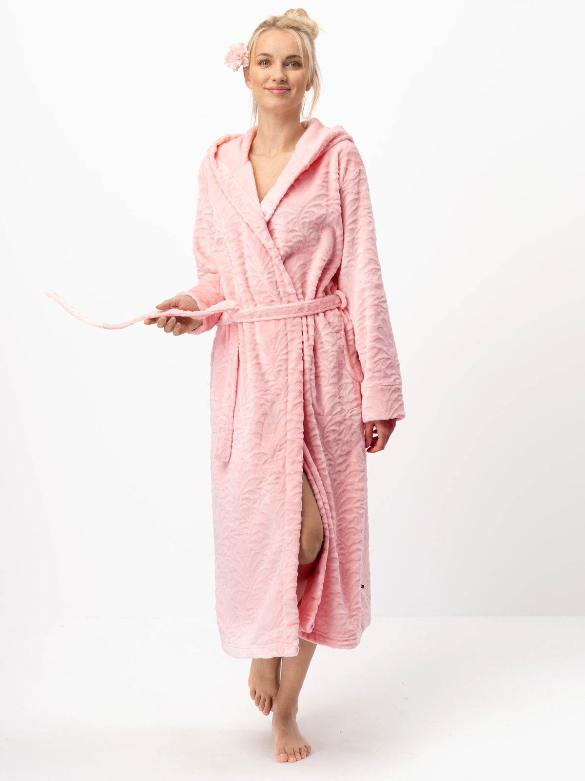 MIĘKKI ELEGANCKI DAMSKI SZLAFROK