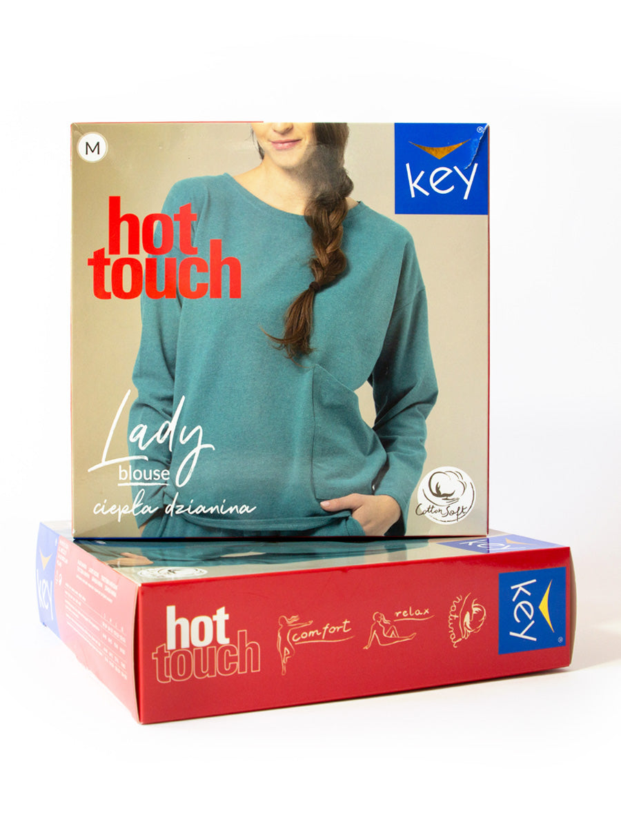 Wygodna i ciepła bluza domowa - HOT TOUCH