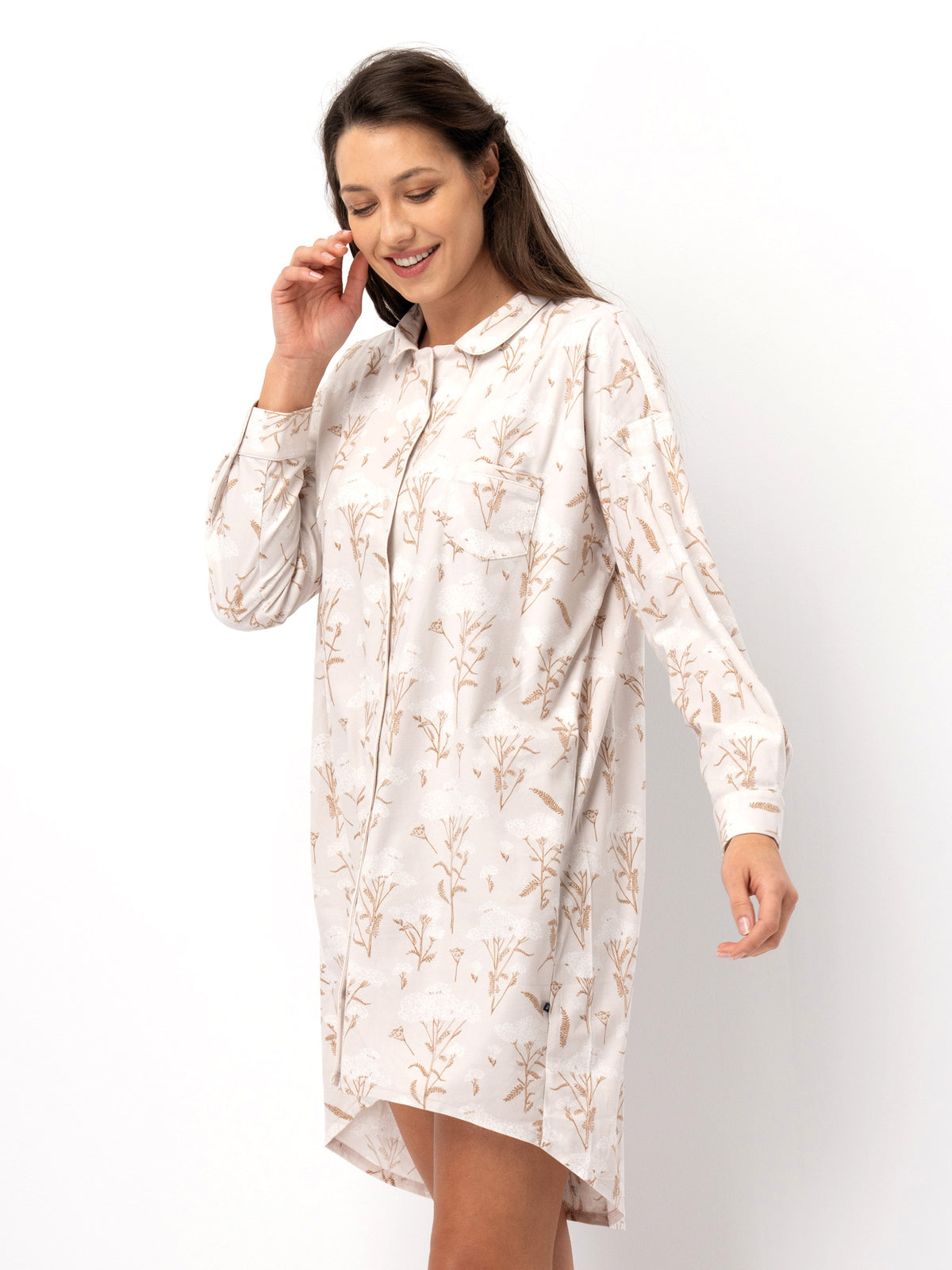 BARDZO CIEPŁA KOSZULA NOCNA