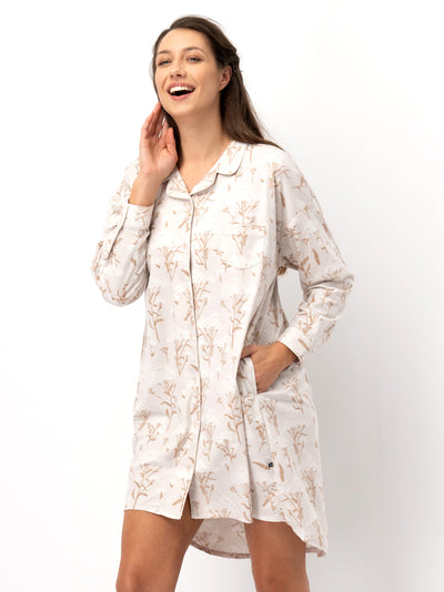 BARDZO CIEPŁA KOSZULA NOCNA