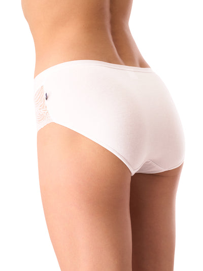 ELEGANCKIE MIDI BIKINI  Z KORONKĄ 2szt. - białe