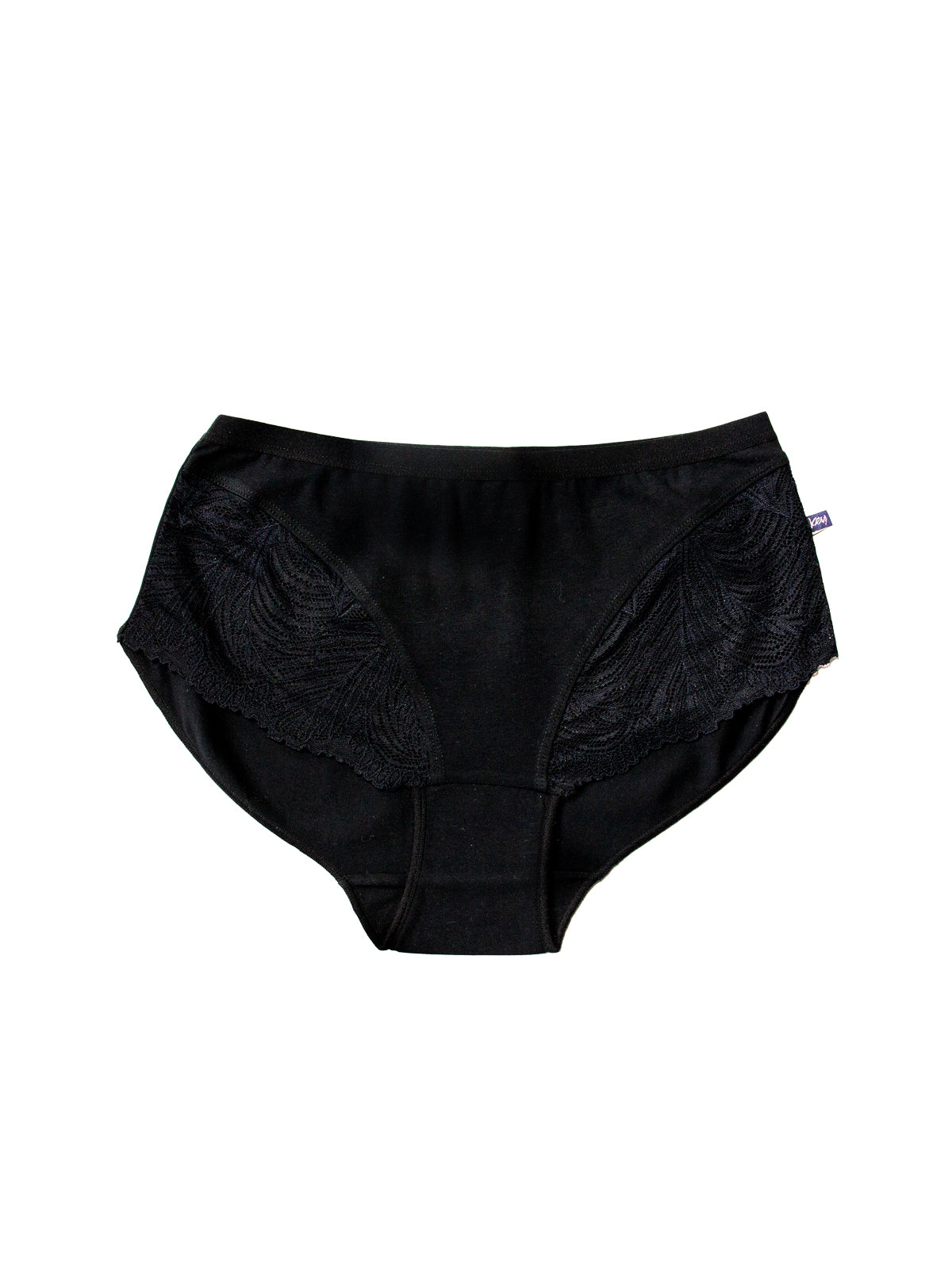 ELEGANCKIE MIDI BIKINI  Z KORONKĄ 2szt. - czarne