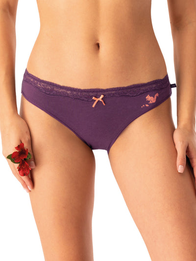 JESIENNE KOLOROWE MAJTKI MINI BIKINI 2 szt