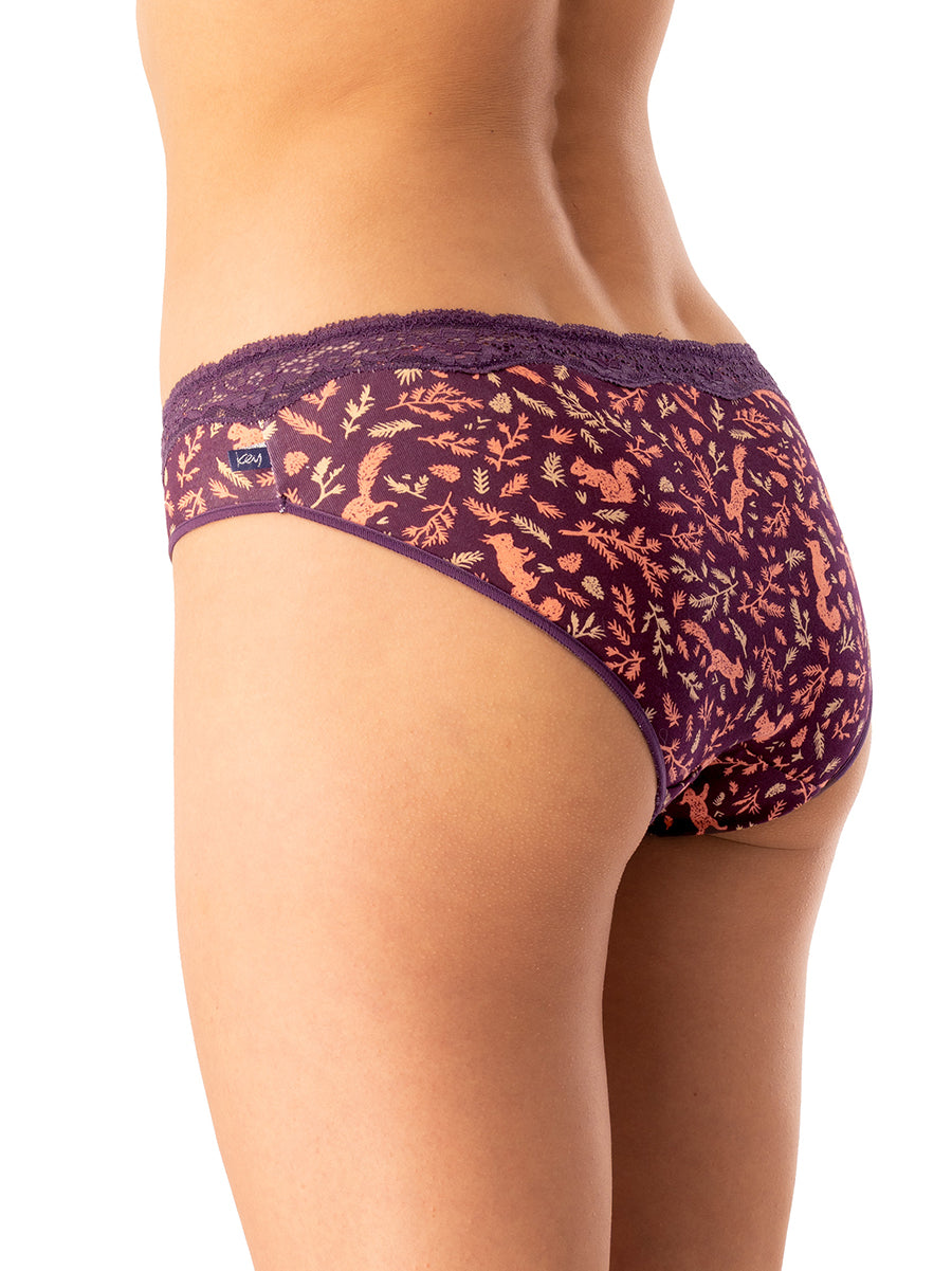 JESIENNE KOLOROWE MAJTKI MINI BIKINI 2 szt