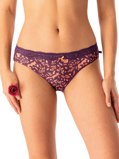 JESIENNE KOLOROWE MAJTKI MINI BIKINI 2 szt
