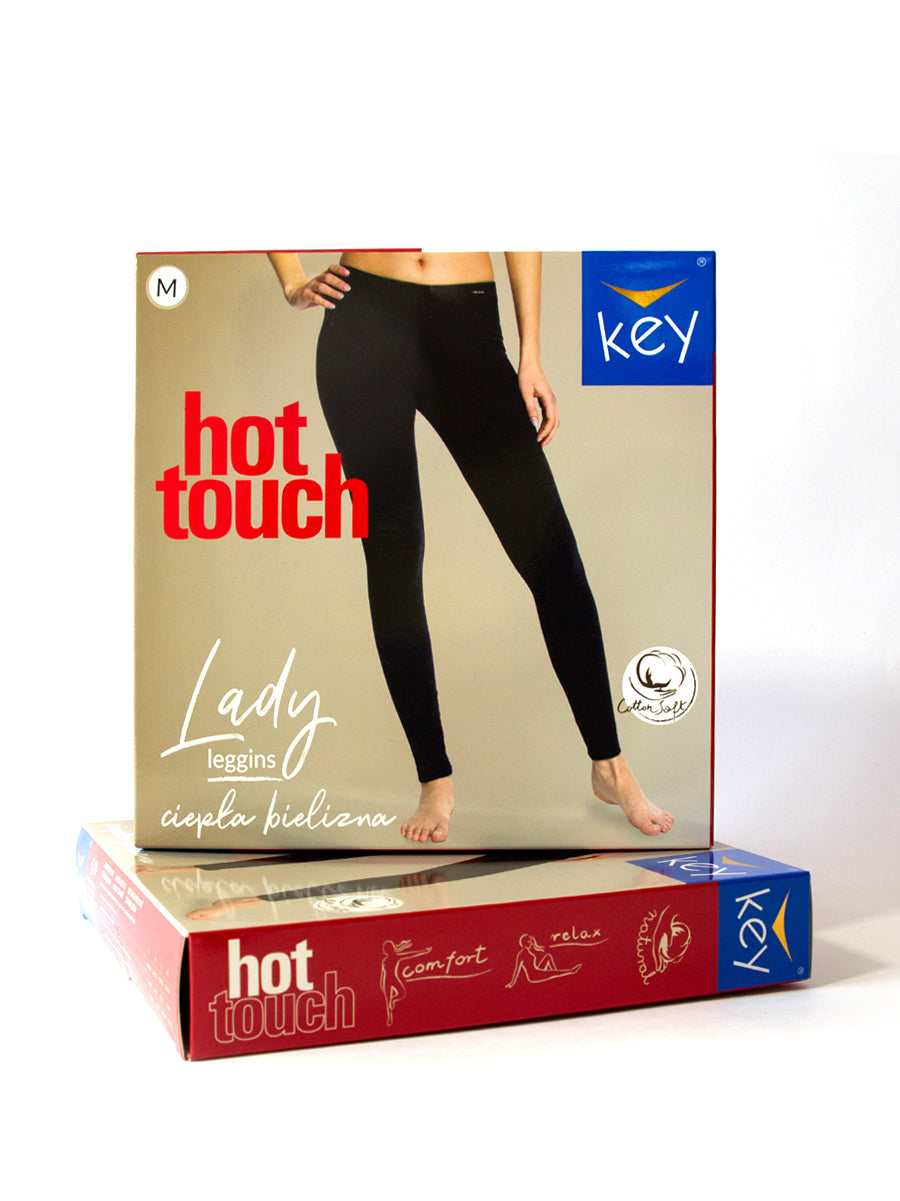 Legginsy Hot Touch z wąską gumką w pasie