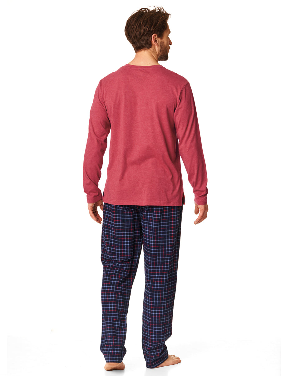 Lekka, bawełniana piżama męska