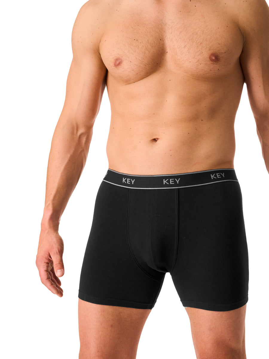 Dopasowane męskie szorty z zewnętrzną gumą - CZARNE